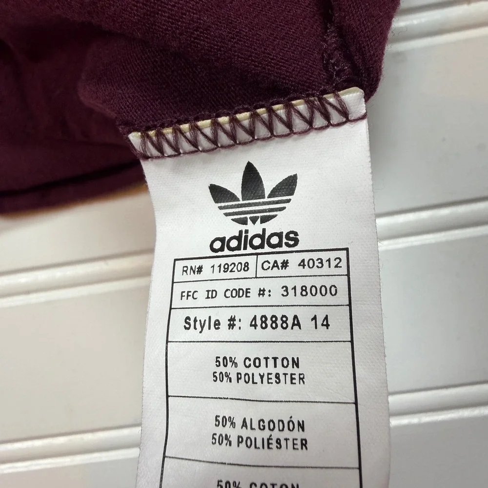 Adidas Originals Missouri State Bears Henley Shirt Mens XL Raglan Baseball Flaw⁠